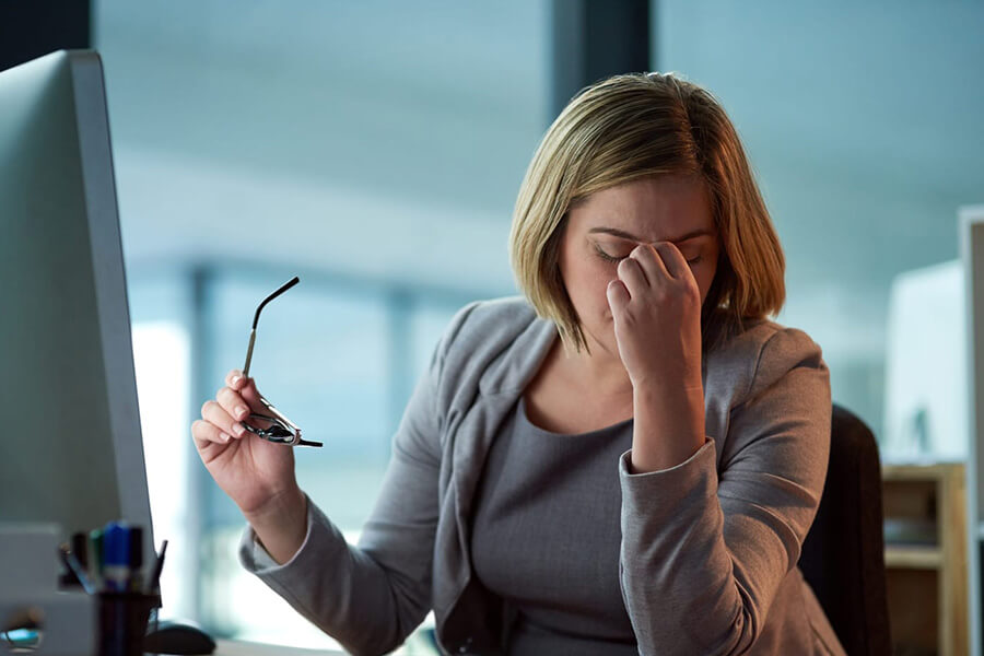ערפול מוחי סימפטום של גיל המעבר