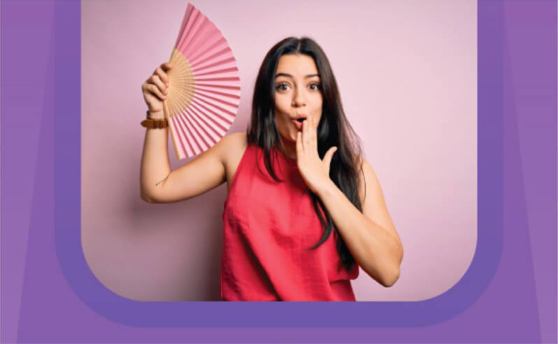 גלי חום - תופעה מוכרת בטרום גיל המעבר אצל נשים