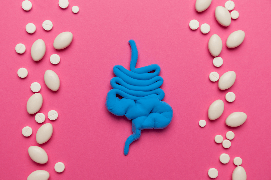 ציור של מערת העיכול גיל המעבר עצירות